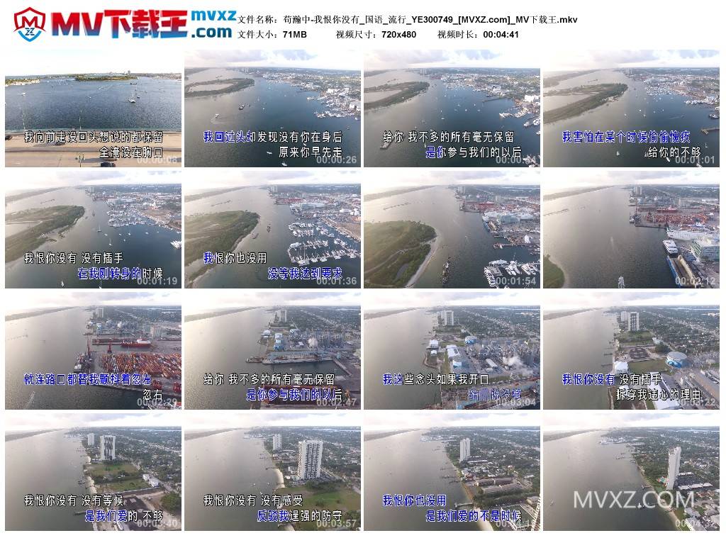 苟瀚中-我恨你没有_国语_流行_YE300749